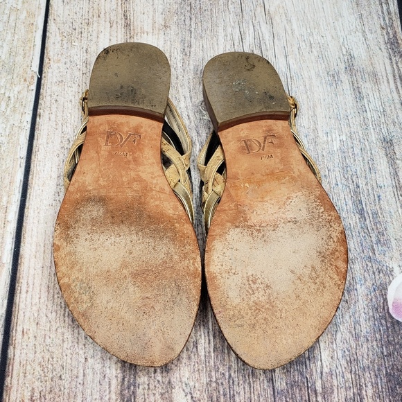 Diane Von Furstenberg Carley Dress Sandals - Picture 4 of 6